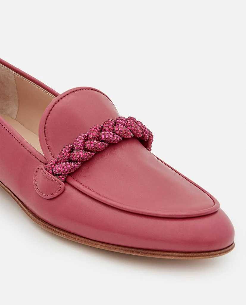 商品Gianvito Rossi|Loafers with crystal braids,价格¥5045,第4张图片详细描述