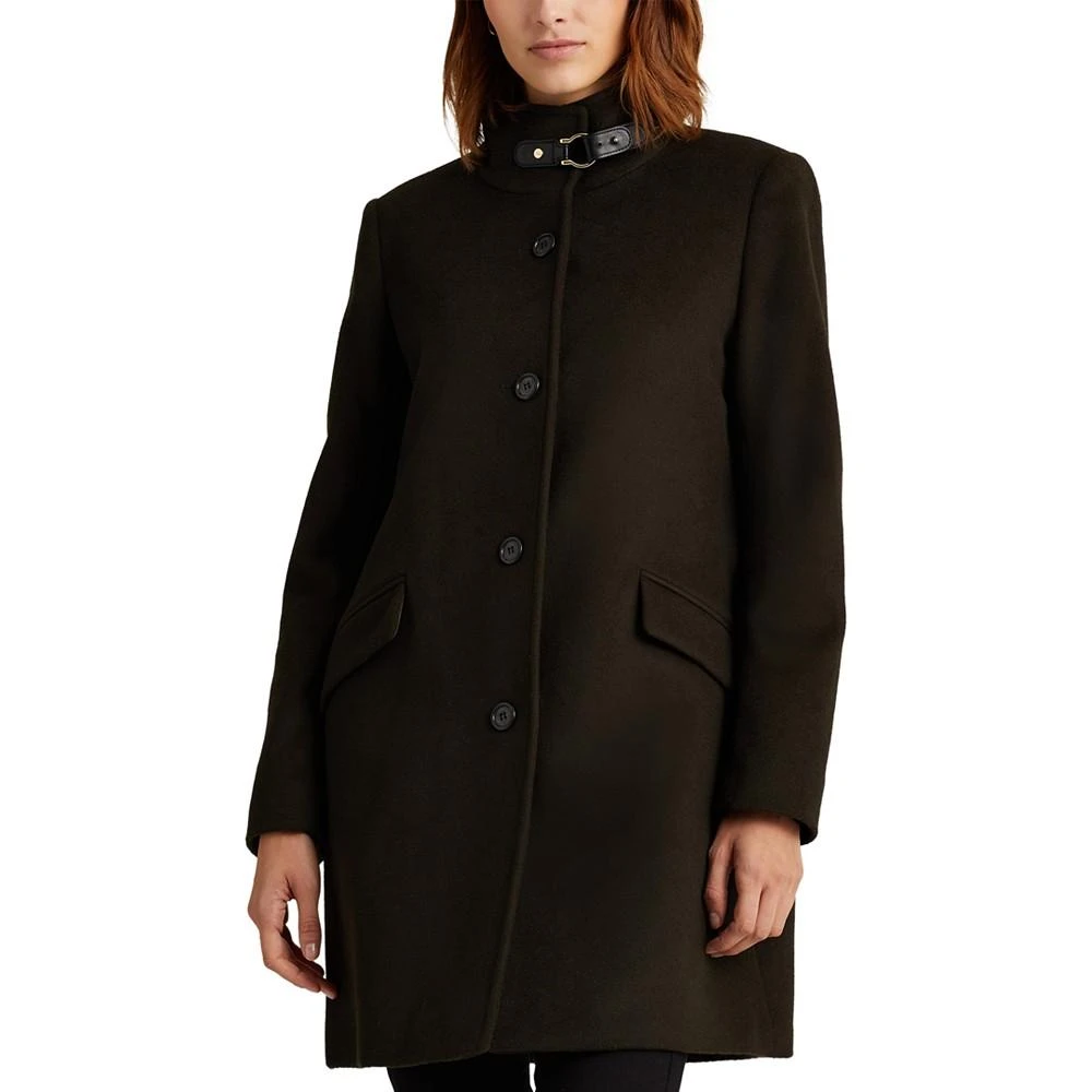 商品Ralph Lauren|Women's Buckle-Collar Coat, Created for Macy's,价格¥1525,第4张图片详细描述