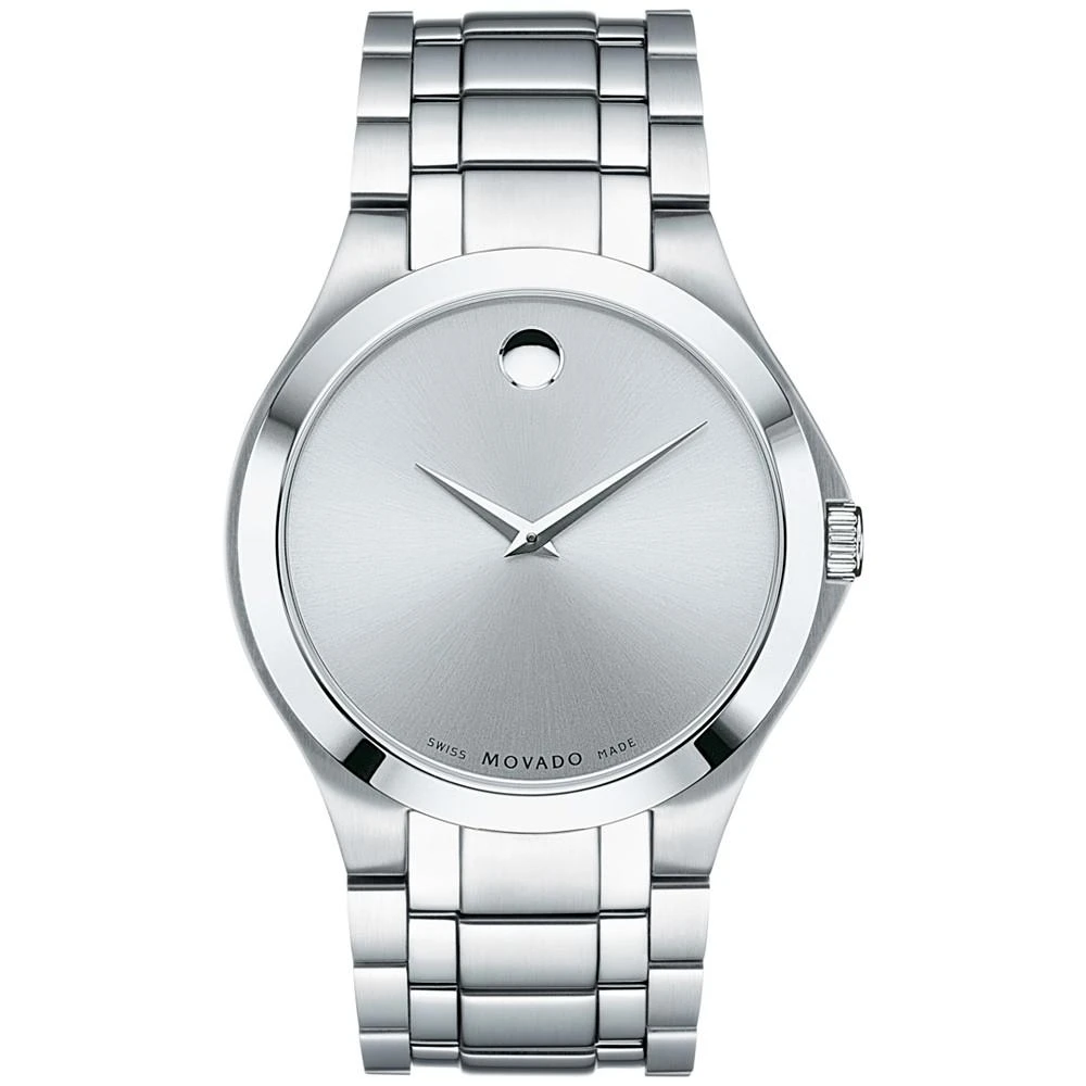 商品Movado|不锈钢男士腕表, 40mm - 独家贩售,价格¥7366,第1张图片