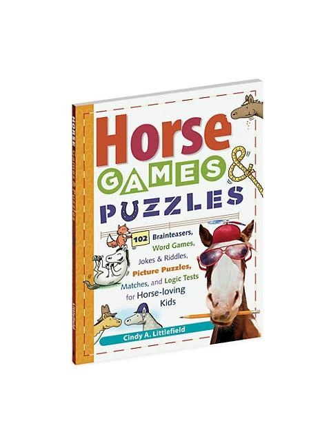 商品Workman Publishing|Horse Games & Puzzles Paperback Activity Book,价格¥91,第1张图片