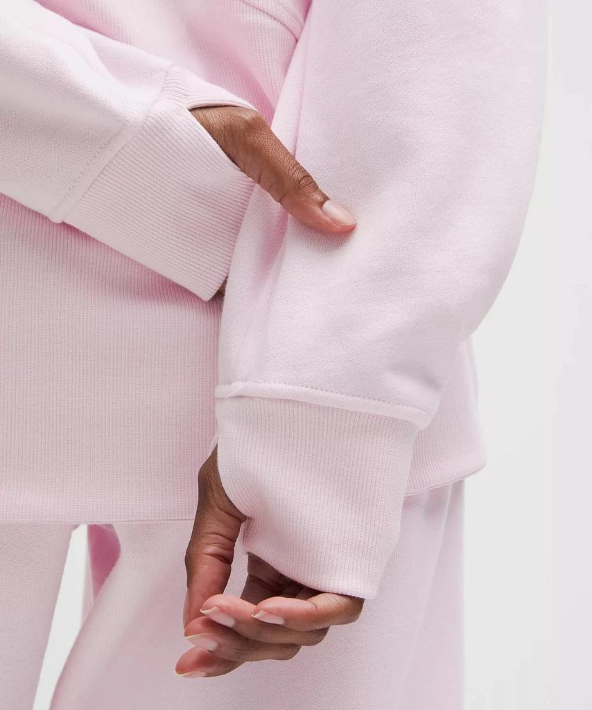 Scuba Oversized Funnel-Neck Half Zip *Long 商品