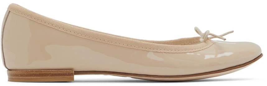 商品Repetto|Beige Cendrillon Ballerina Flats,价格¥1591,第1张图片