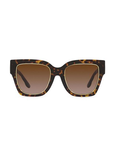 商品Tory Burch|52MM Square Sunglasses,价格¥1265,第1张图片