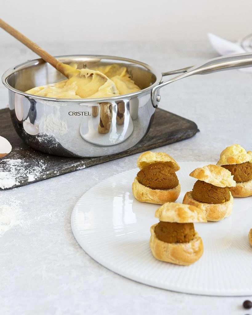 商品Cristel|Castel Pro Ultraply 8-Piece Stainless Steel Cookware Set,价格¥8877,第2张图片详细描述