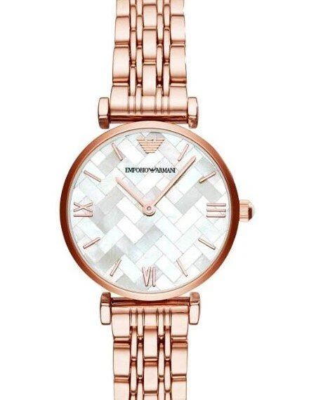 商品Armani|EmporioArmani 阿玛尼 女士水晶表带手表 AR11110,价格¥2106,第2张图片详细描述