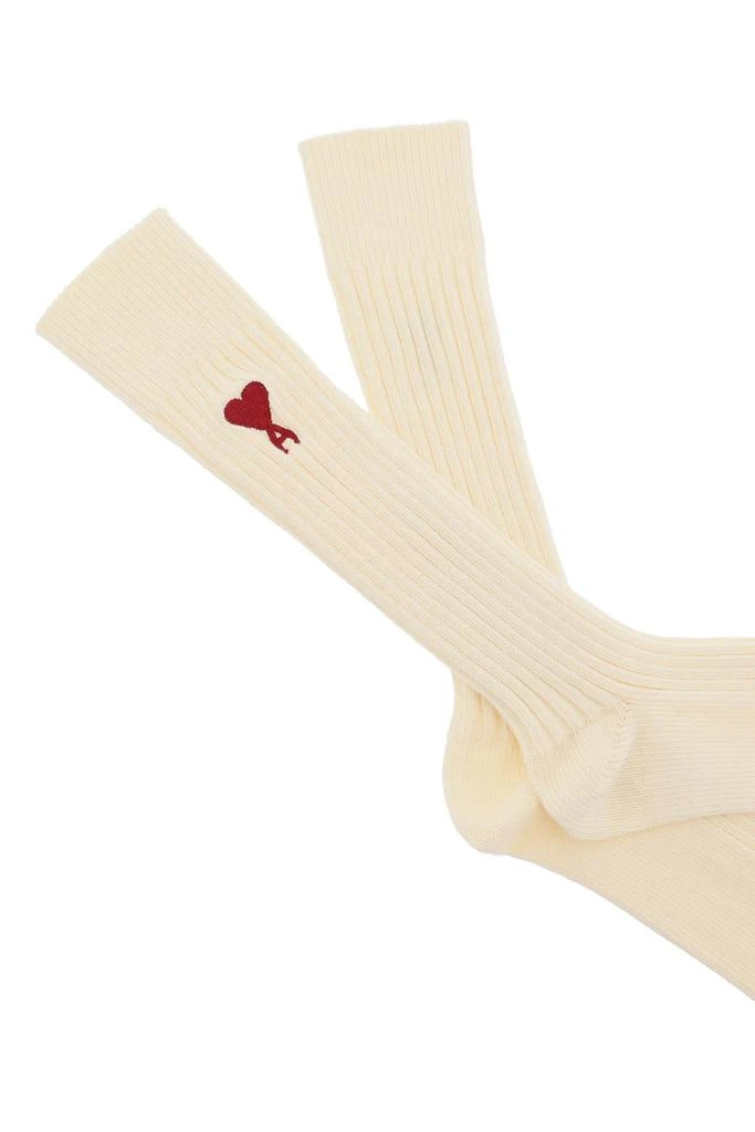 商品AMI|Ami paris ami de coeur socks tri-pack,价格¥422,第3张图片详细描述