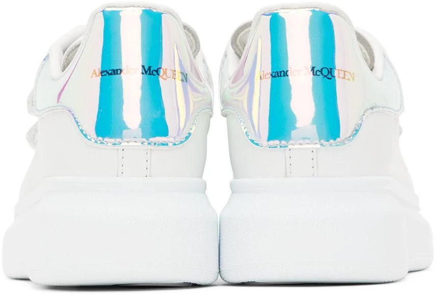 商品Alexander McQueen|Kids White Oversized Sneakers,价格¥1549,第2张图片详细描述