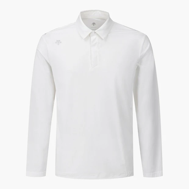 商品【预售商品15天发货】 DESCENTE|GOLF男士冰感长袖T恤适合夏季运动穿搭 DP12MFTL3A-BWTG,价格¥1142,第1张图片
