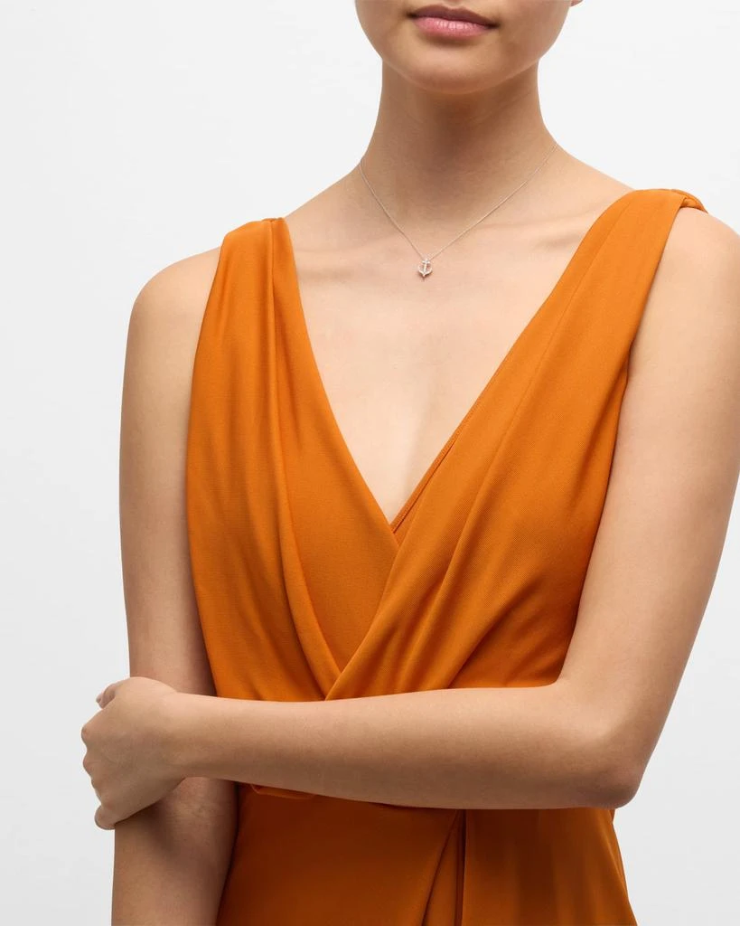 商品Roberto Coin|Anchor Tiny Treasure Necklace in White Gold,价格¥10788,第5张图片详细描述