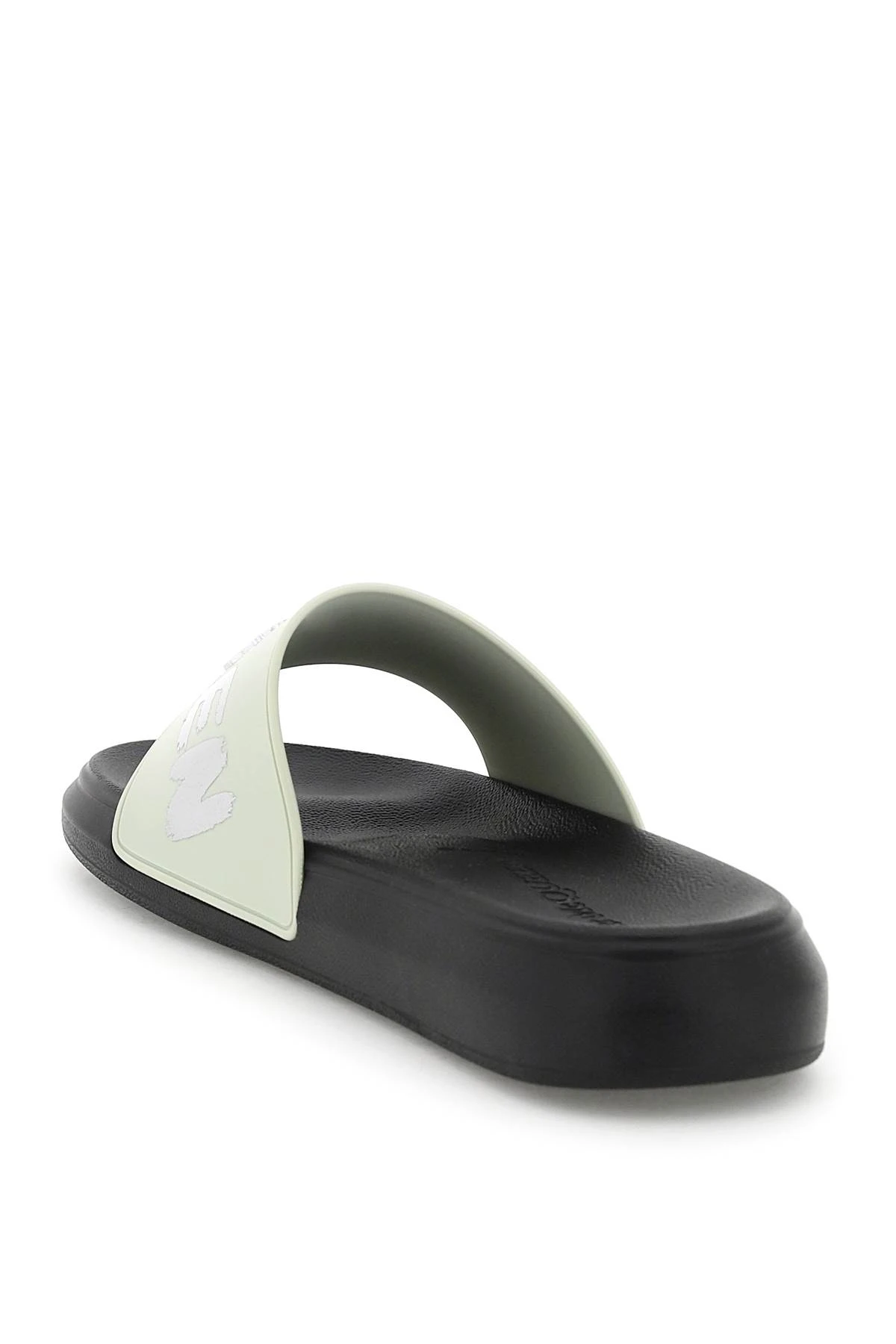 商品【商品预售7天】 Alexander McQueen|Alexander McQueen 男士拖鞋 682490W4QS34617 花色,价格¥2538,第4张图片详细描述