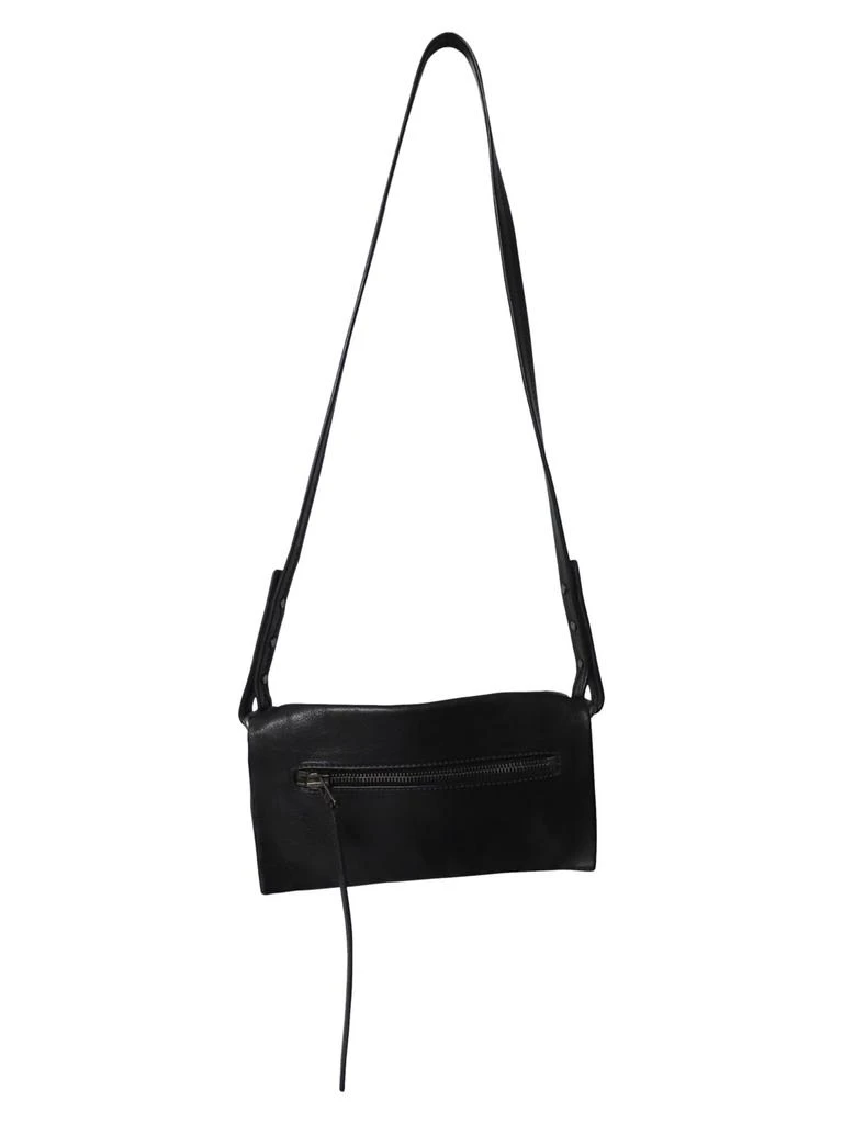 商品[二手商品] Rick Owens|Rick Owens Two Way Bag In Black Leather,价格¥3197,第1张图片