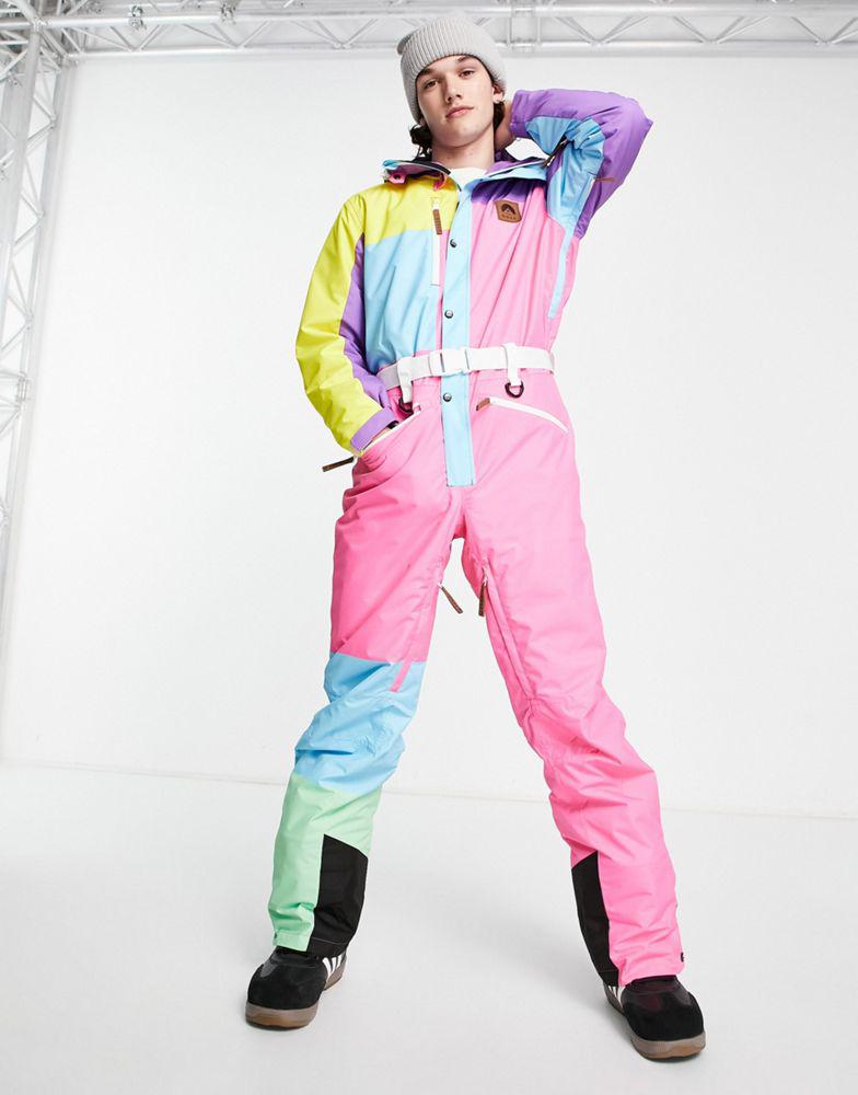 OOSC Boats unisex ski suit in multi商品第4张图片规格展示