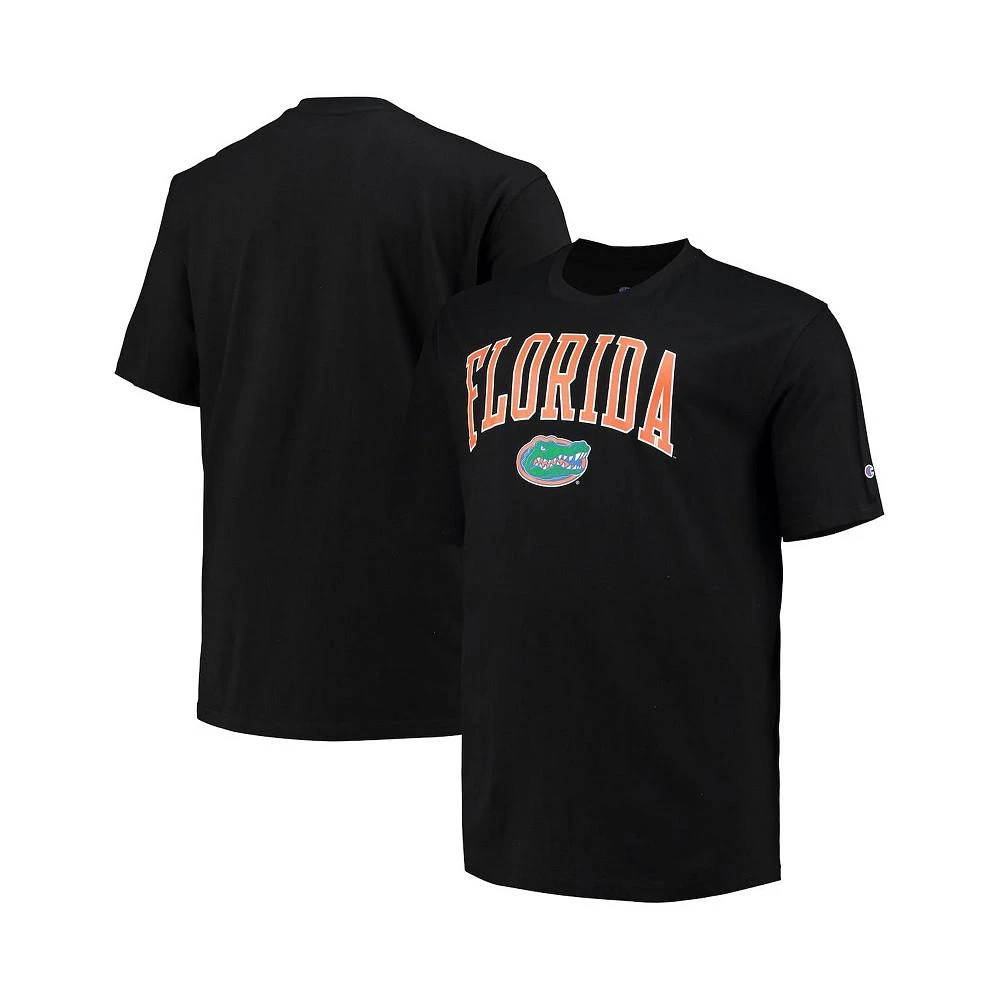 商品CHAMPION|Men's Black Florida Gators Big and Tall Arch Over Wordmark T-shirt,价格¥222,第2张图片详细描述