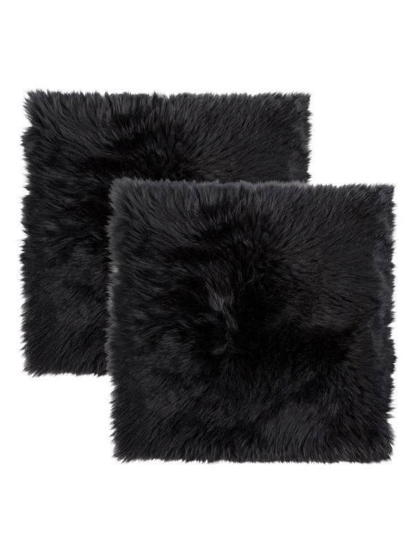 商品Natural|2-Pack Sheepskin Seat Cover Set,价格¥753,第1张图片
