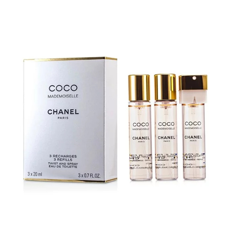 Chanel香奈儿可可小姐女士淡香水20MLx3「正装」「替换装」商品第4张图片规格展示