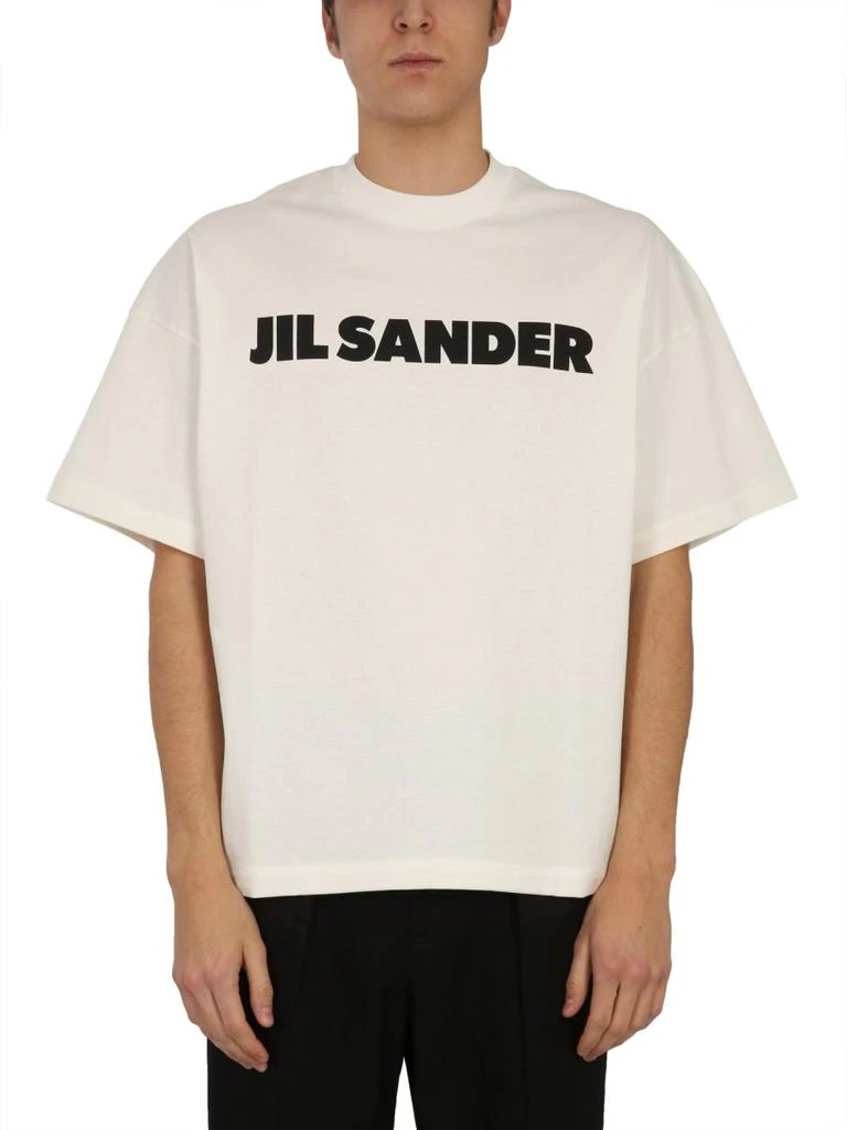 商品Jil Sander|Jil Sander Logo Printed T-Shirt,价格¥2340,第3张图片详细描述