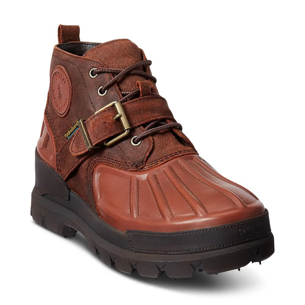 商品Ralph Lauren|Men's Oslo Low Waterproof Leather & Suede Boot,价格¥634,第1张图片