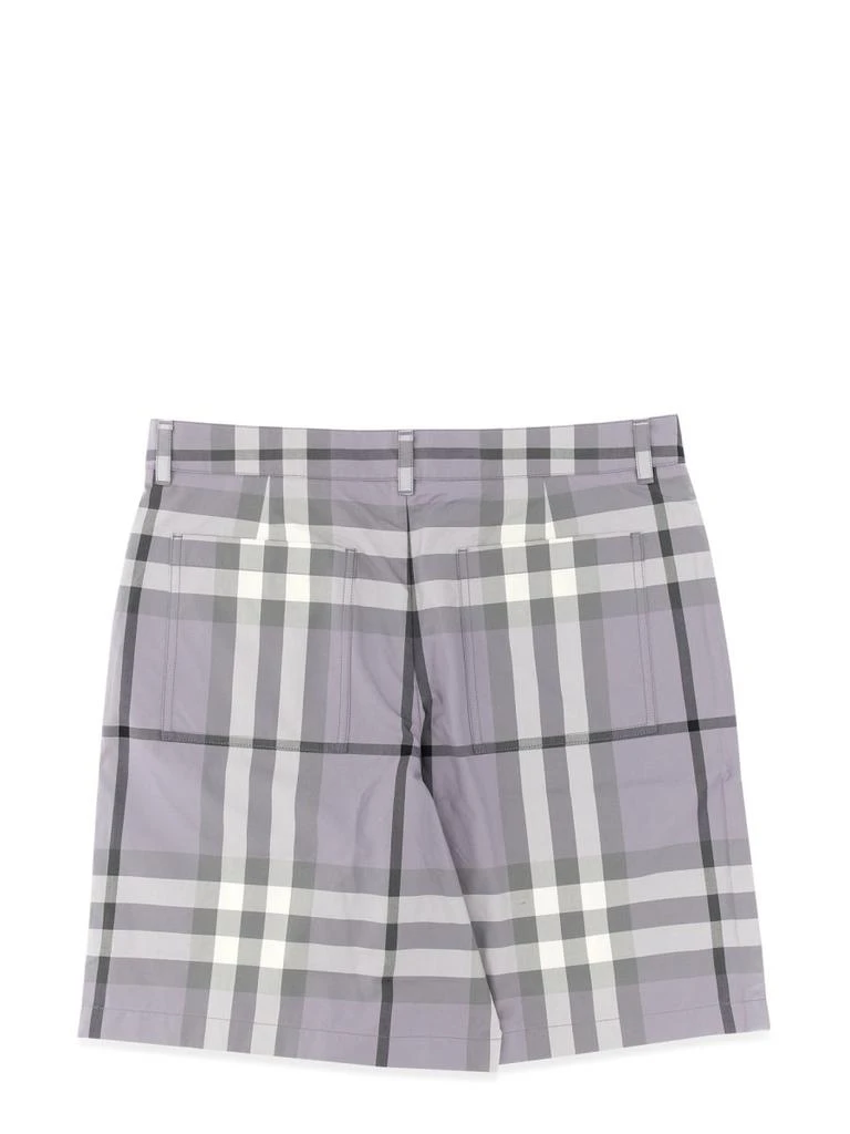 商品Burberry|Burberry Check Pattern Bermuda Shorts,价格¥3384,第2张图片详细描述