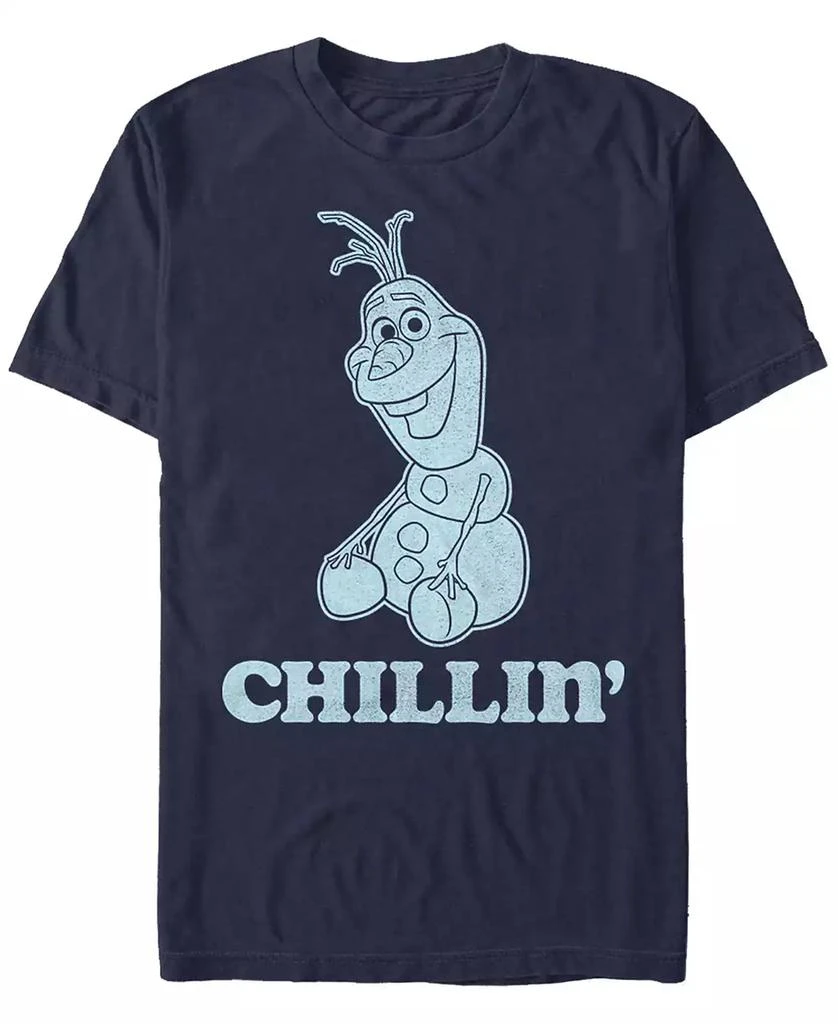 商品Disney|Disney Men's Frozen Olaf Chillin, Short Sleeve T-Shirt,价格¥193,第1张图片