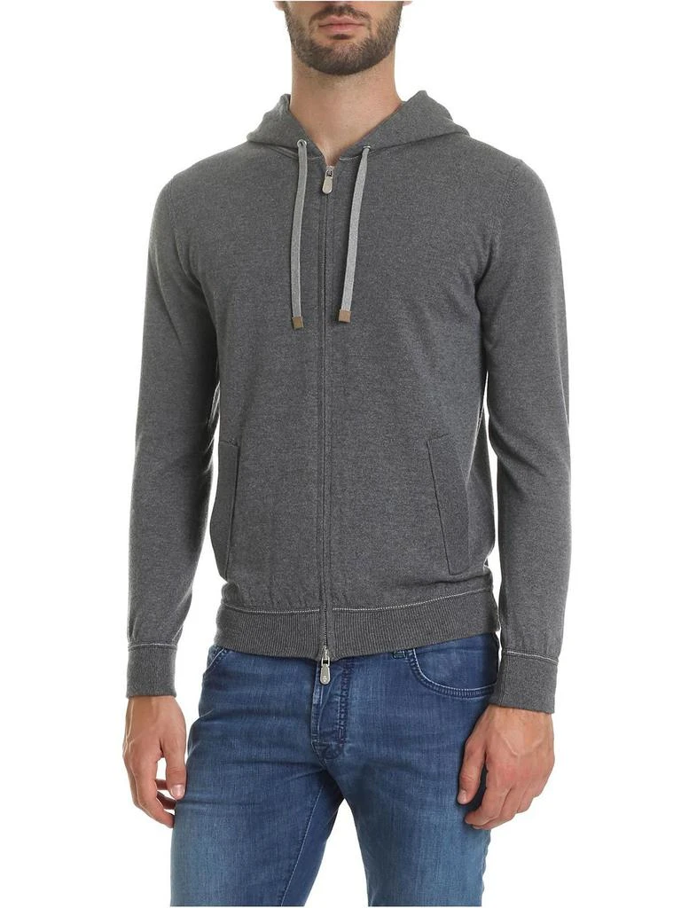 商品ELEVENTY|Eleventy Mens Grey Wool Sweatshirt,价格¥4294,第1张图片