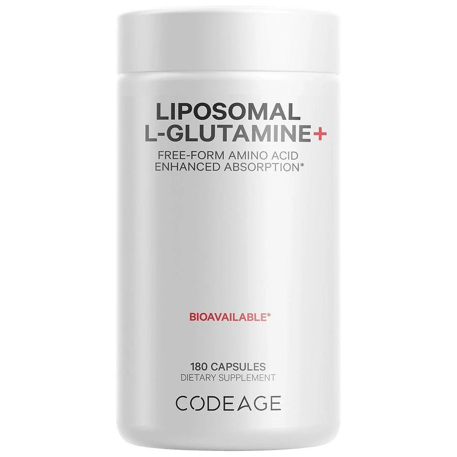 商品Codeage|L-Glutamine 1000 mg Supplement,价格¥284,第1张图片