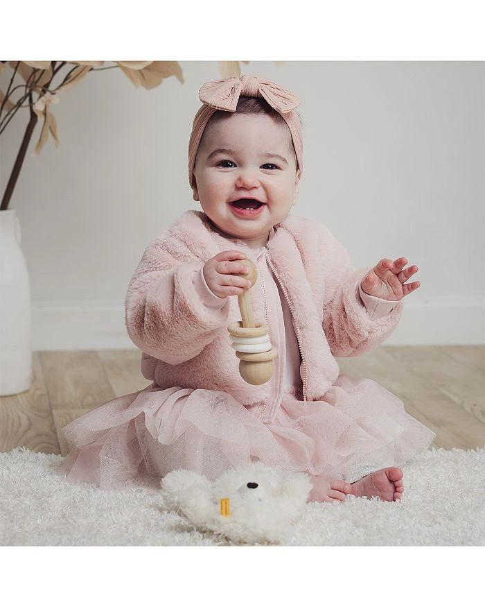 商品Miniclasix|Girls' Faux Fur Jacket, Tutu Top & Leggings Set - Baby,价格¥550,第4张图片详细描述