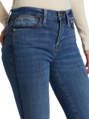 商品FRAME|Le High Piped Skinny Jeans,价格¥488,第6张图片详细描述