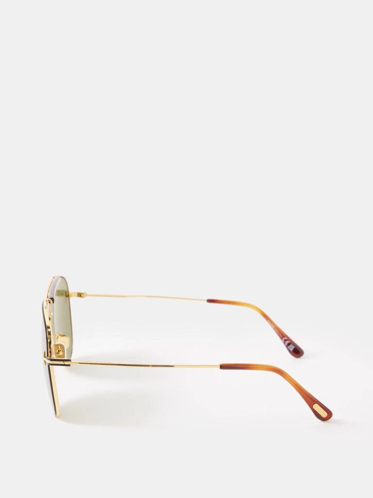 商品Tom Ford|Aviator metal sunglasses,价格¥1920,第5张图片详细描述