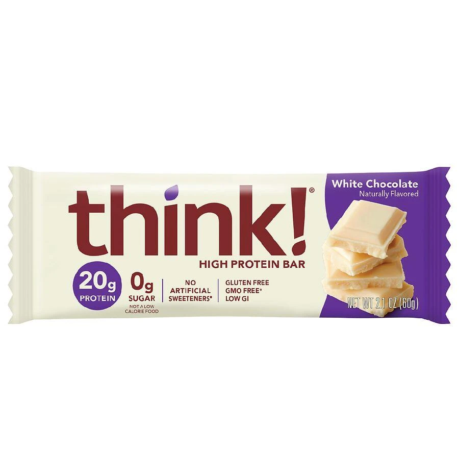 商品Think!|High Protein Bars White Chocolate,价格¥223,第2张图片详细描述