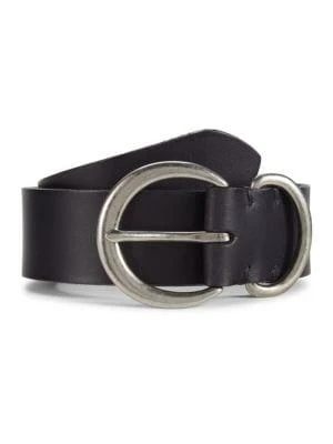 商品Frye|Flat Strap Leather Belt,价格¥197,第1张图片