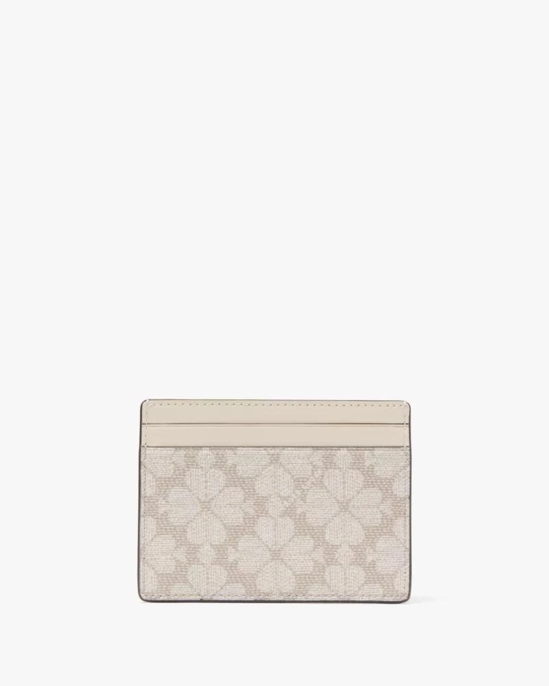 商品Kate Spade|Spade Flower Small Slim Card Holder,价格¥221,第3张图片详细描述