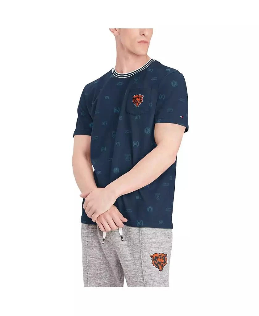 商品Tommy Hilfiger|Men's Navy Chicago Bears Essential Pocket T-shirt,价格¥251,第4张图片详细描述