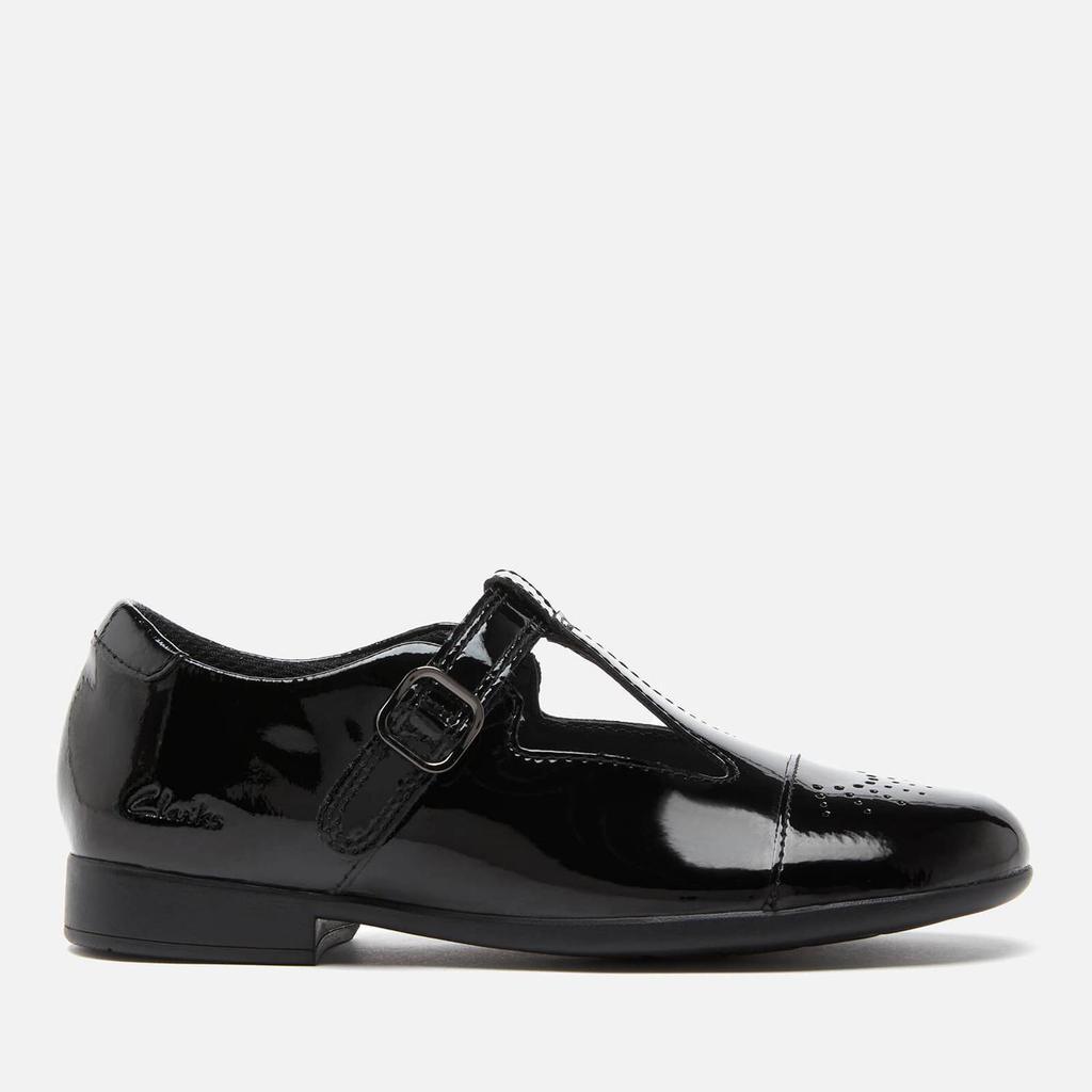 商品Clarks|Clarks Kids' Scala Spirit School Shoes - Black Pat,价格¥356,第1张图片
