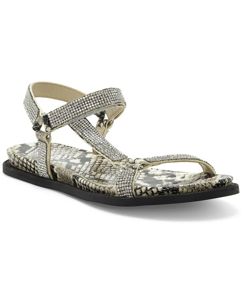 商品Vince Camuto|Vince Camuto Arabelem Leather Embellished Sandal,价格¥158,第1张图片