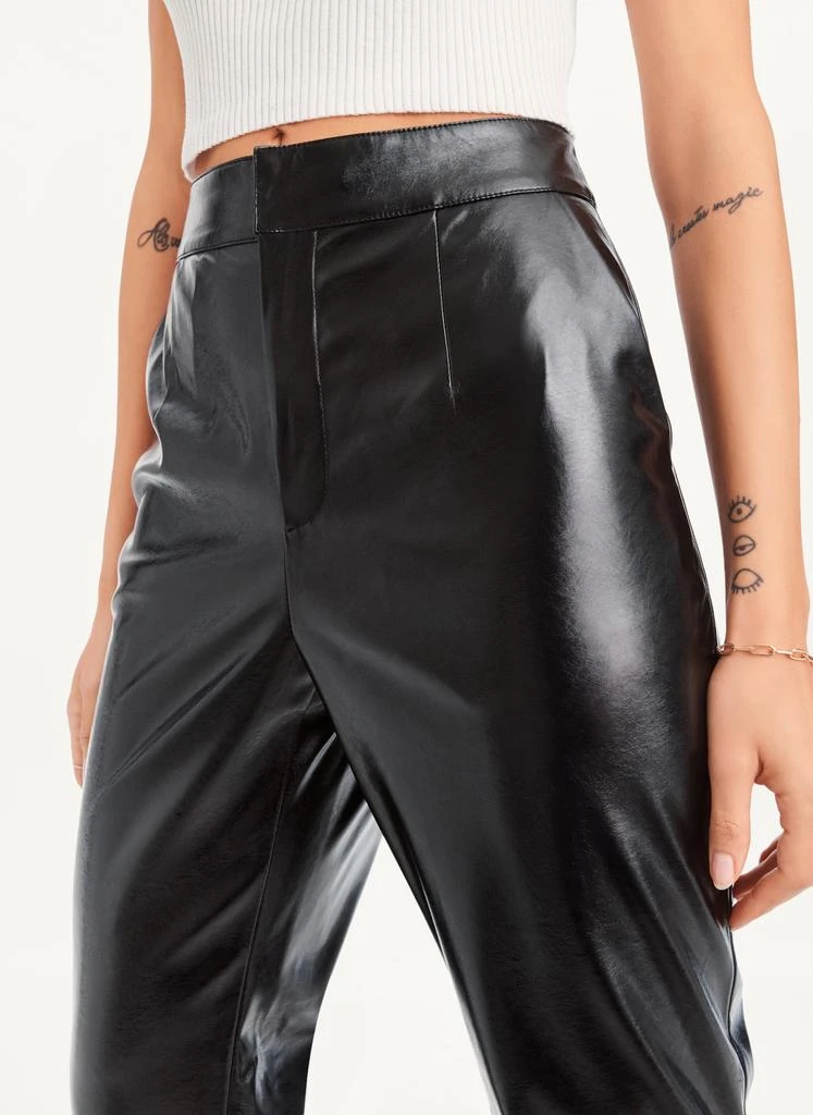 商品DKNY|Patent Leather Flared Pant,价格¥646,第3张图片详细描述