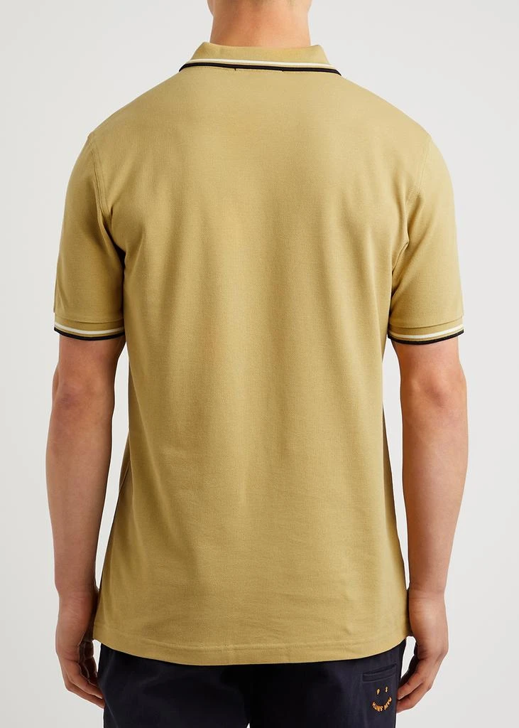 商品Fred Perry|Camel logo piqué cotton polo shirt,价格¥324,第3张图片详细描述