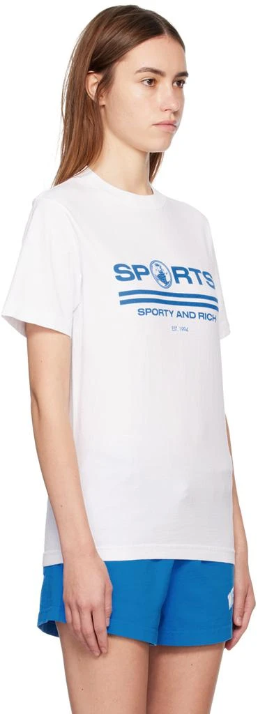 商品Sporty & Rich|White Ocean Sports T-Shirt,价格¥290,第2张图片详细描述