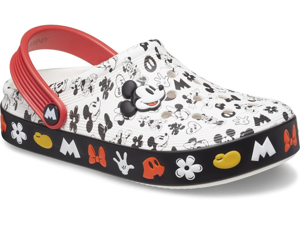 商品Crocs|Mickey® Off Court Clog (Little Kid/Big Kid),价格¥404,第1张图片