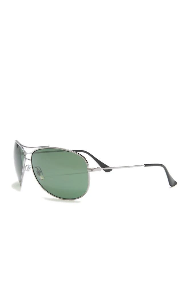 商品Ray-Ban|63mm Polarized Aviator Sunglasses,价格¥675,第3张图片详细描述