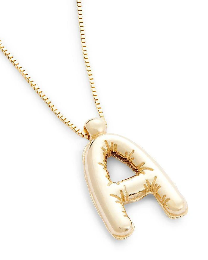 商品Bloomingdale's|Helium Initial Pendant Necklace in 14K Gold, 16"-18",价格¥4459,第3张图片详细描述