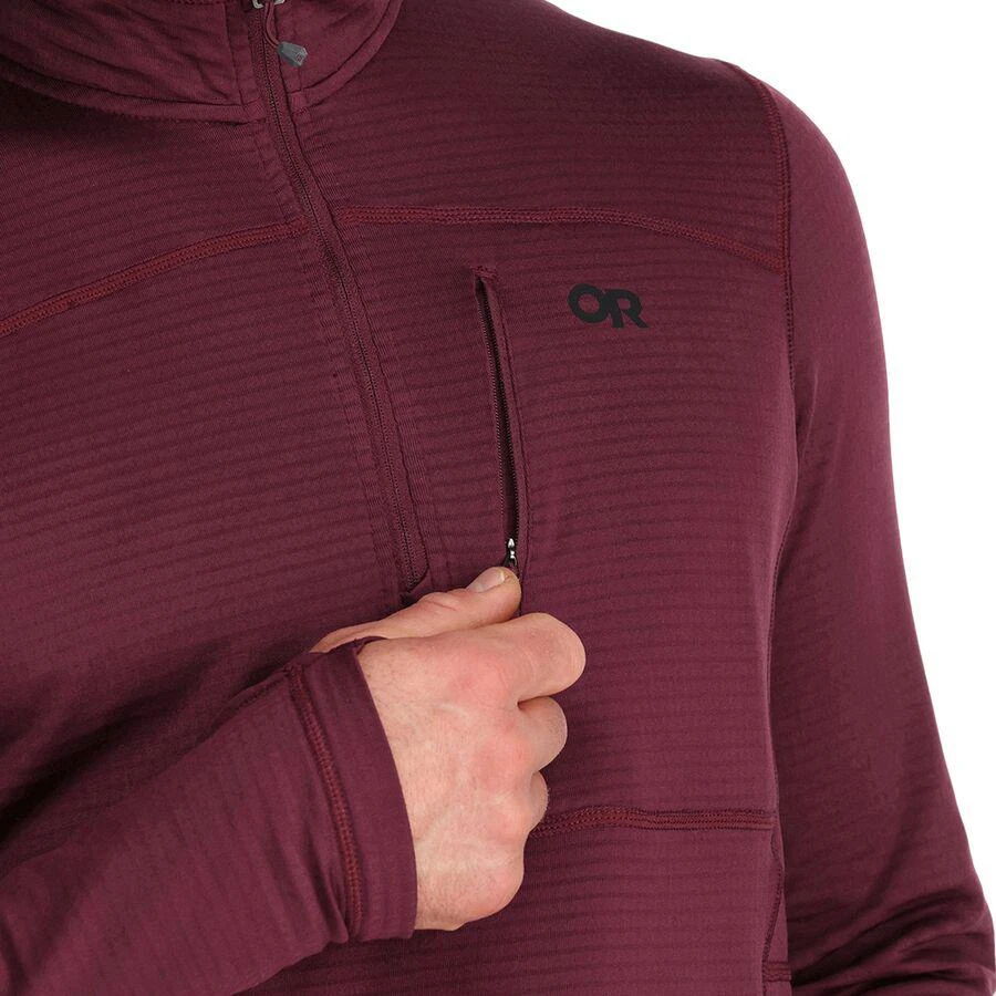 商品Outdoor Research|Vigor Quarter Zip - Men's,价格¥444,第4张图片详细描述