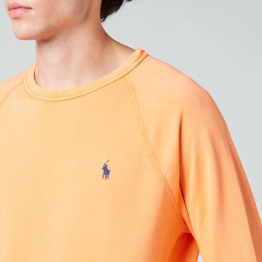 商品Ralph Lauren|Polo Ralph Lauren Men's Spa Terry Sweatshirt - Classic Peach,价格¥472,第6张图片详细描述