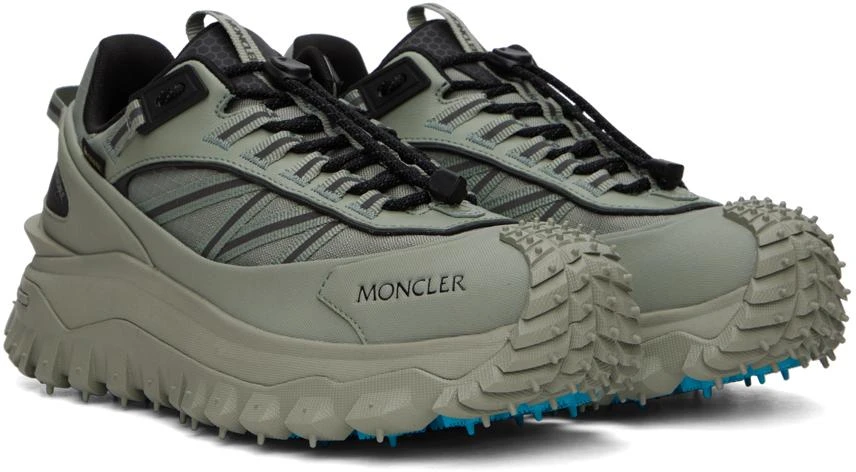 商品Moncler|Khaki Trailgrip GTX Sneakers,价格¥5854,第4张图片详细描述