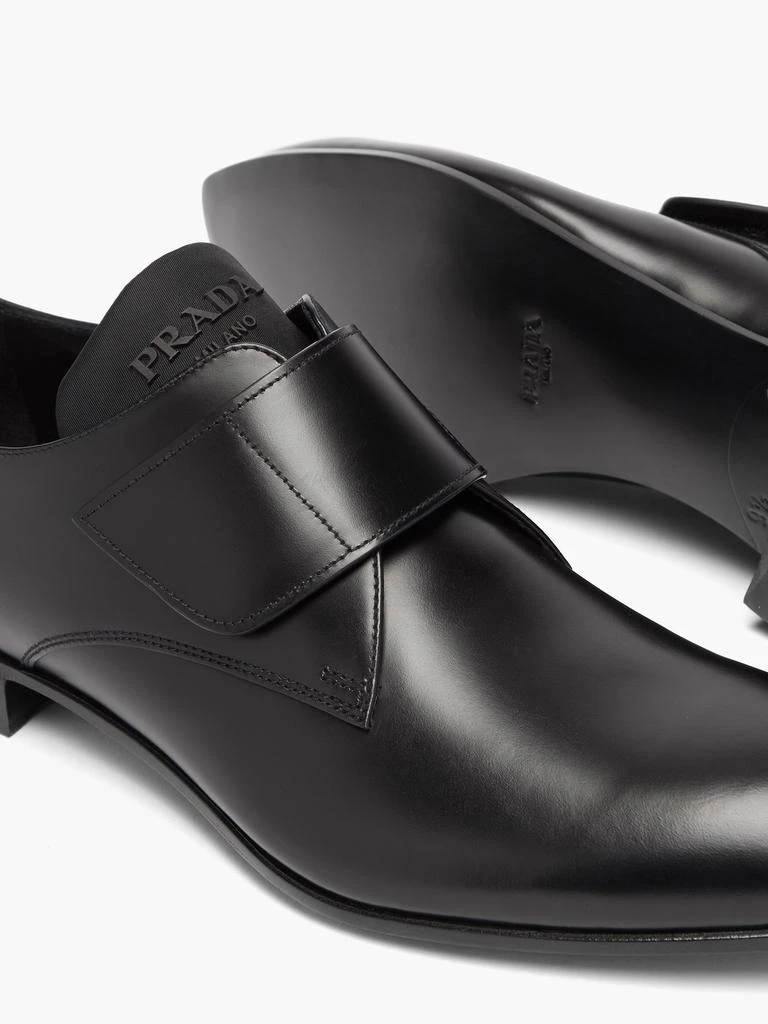 商品Prada|Logo-embossed and leather shoes,价格¥3575,第2张图片详细描述