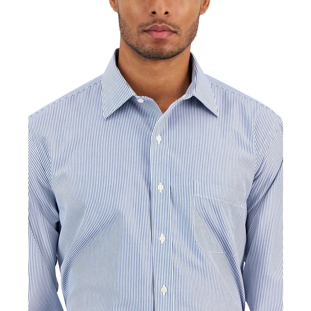 商品Brooks Brothers|Men's Regular Fit Non-Iron Bengal Stripe Dress Shirt,价格¥530,第3张图片详细描述