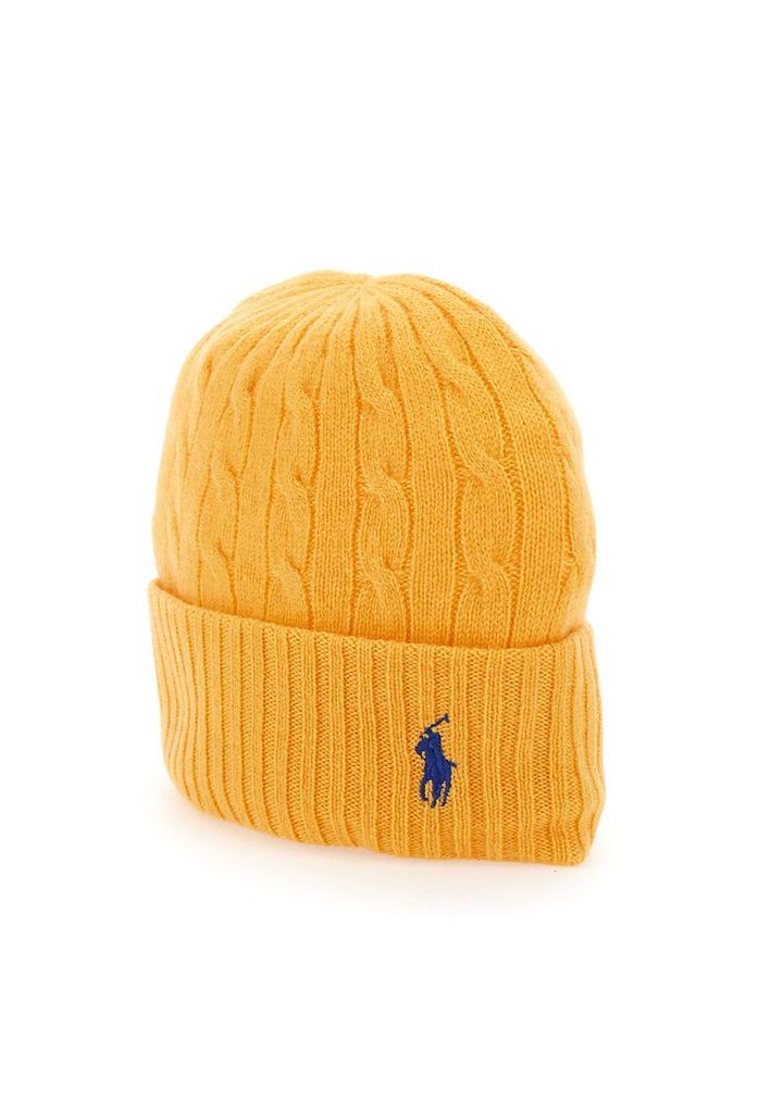 商品Ralph Lauren|POLO RALPH LAUREN "Cable Cuff"  wool and cashmere hat,价格¥677,第1张图片