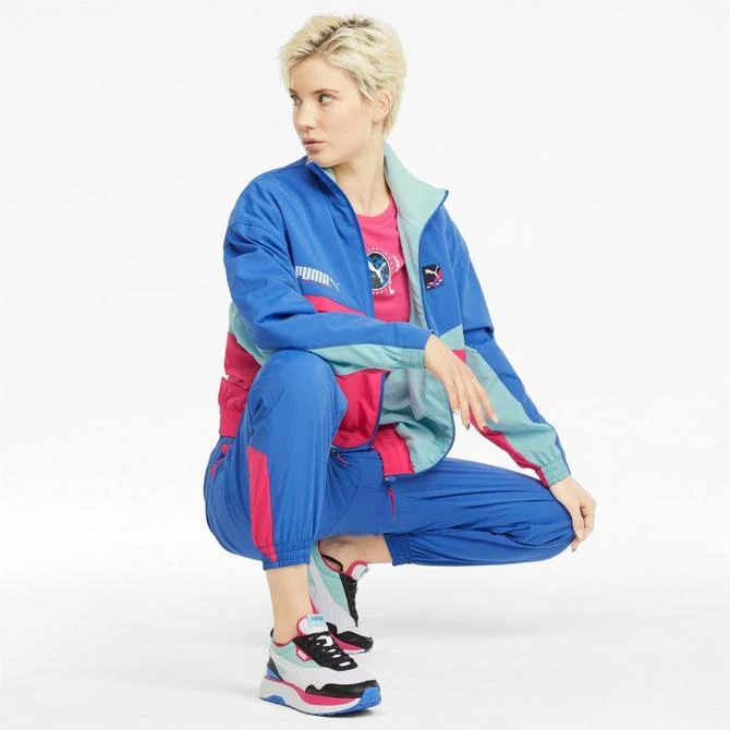 商品Puma|Women's Puma International Winterized Track Jacket,价格¥486,第3张图片详细描述