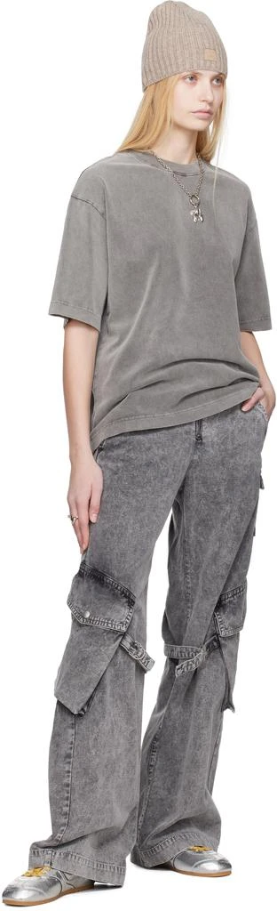 商品Acne Studios|Gray Canvas Cargo Pants,价格¥3567,第4张图片详细描述