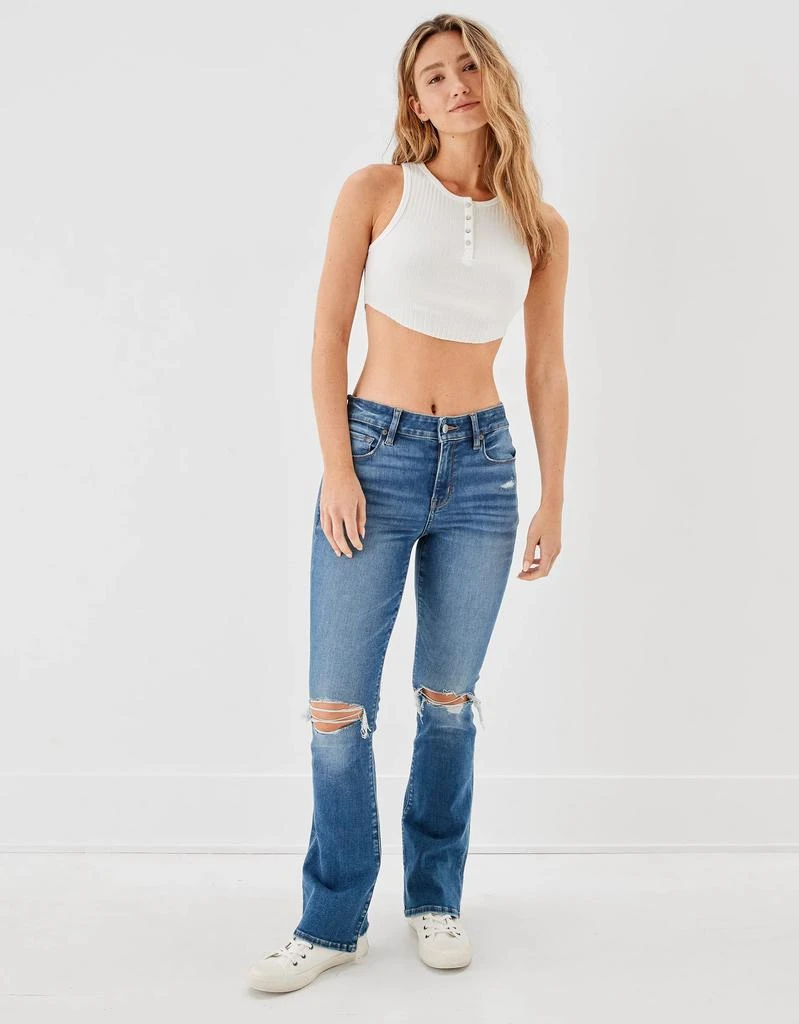 商品AE|AE Ne(x)t Level Ripped High-Waisted Skinny Kick Jean,价格¥228,第3张图片详细描述