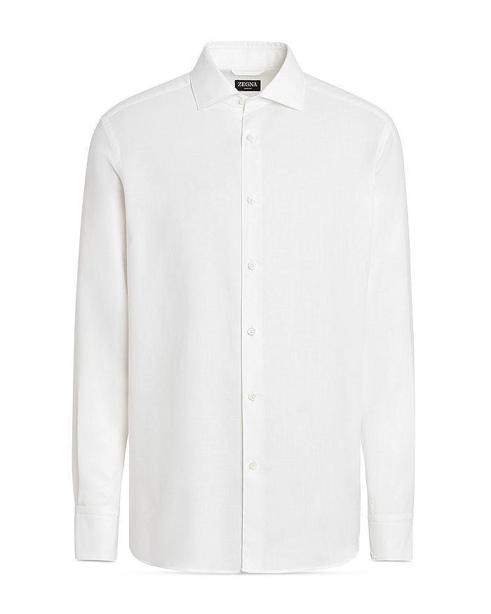 商品Zegna|Cashco Long Sleeve Button Up Shirt,价格¥4422,第5张图片详细描述